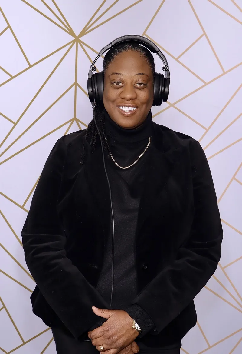 Portrait of Jeannine 'JJ Rock' Bryan, founder of Bryan Strategy Lab, business strategist and DJ based in the GTA